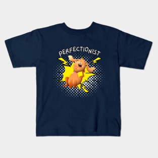 Paws and Perfectionism Kids T-Shirt